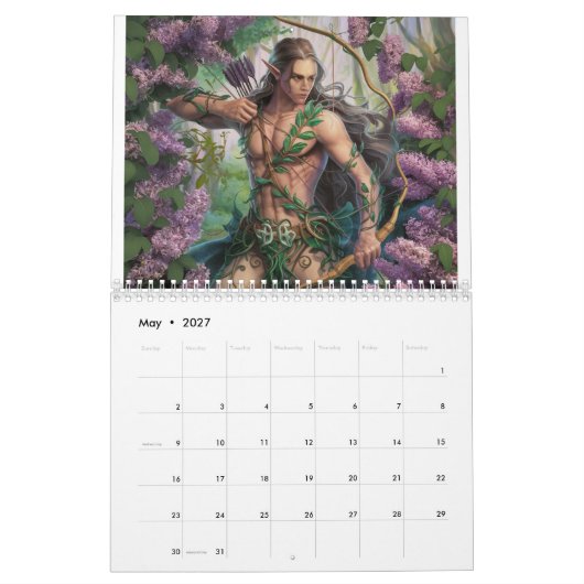 Woodland Elf Kalender (Mai 2027)