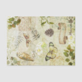 Woodland Ephemera Seidenpapier (Vorderseite)