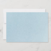 Woodland Er ist ein wildes Ein-Foto-Erstes Geburts Einladung (Rückseite)