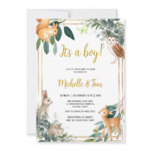 Woodland Es ist eine Kinderdusche