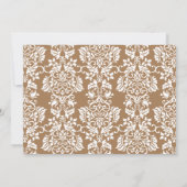 Woodland Express Kinderdusche Einladung (Rückseite)