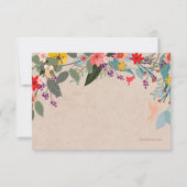 Woodland Fairy Foto Danke, Card Dankeskarte (Rückseite)