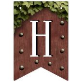 Woodland Fairy Mushroom Polka Dot Happy Birthday Wimpelkette (Zweite Fahne)