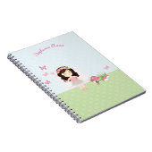 Woodland Fairy Princess Notizblock (Rechte Seite)