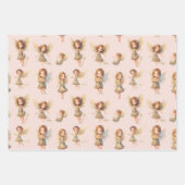 Woodland Fairy Princess Toadstool Geschenkpapier Set (Vorderseite 2)