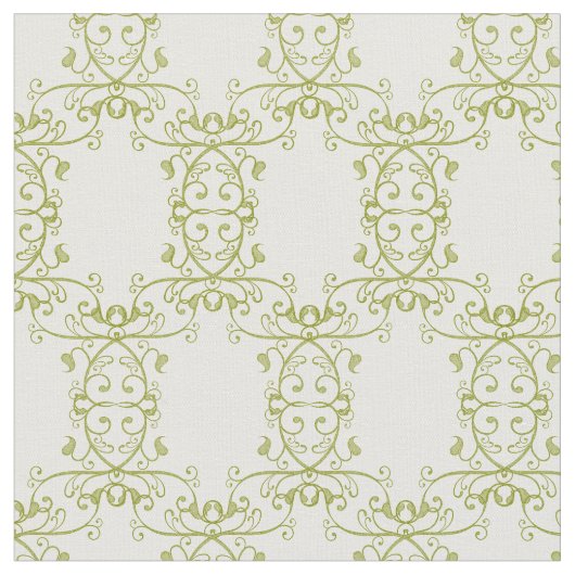 Woodland Fairytale Vine Swirl Baby Neutral Nursery Stoff (Nahaufnahme)
