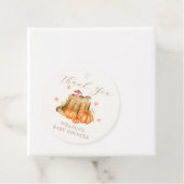 Woodland Fall Pumpkin Mushroom Kinderdusche Geschenkanhänger (Beispiel)