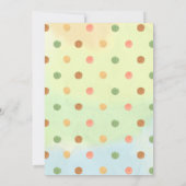 Woodland Family Fox Kinderdusche Wild One Einladung (Rückseite)