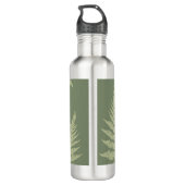 Woodland Fern hinterlässt kundenspezifische Hinter Edelstahlflasche (Rückseite)