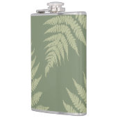 Woodland Fern hinterlässt kundenspezifische Hinter Flachmann (Links)