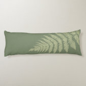 Woodland Fern hinterlässt kundenspezifische Hinter Seitenschläferkissen (Rückseite)