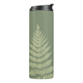 Woodland Fern hinterlässt kundenspezifische Hinter Thermosbecher (Nach links gedreht)