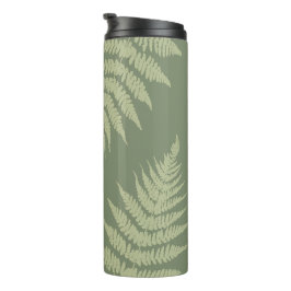 Woodland Fern hinterlässt kundenspezifische Hinter Thermosbecher