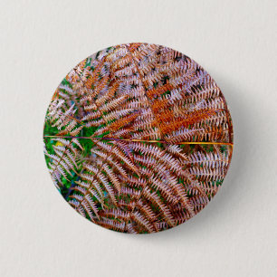 Woodland Ferns Abzeichen Button