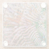 Woodland Ferns Glasuntersetzer (Rückseite)