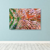 Woodland Ferns Leinwanddruck (Insitu (Holzboden))