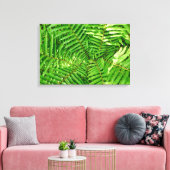 Woodland Ferns Leinwanddruck (Insitu (Wohnzimmer))