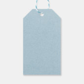 Woodland Floral Greenerenery Kinderdusche Vielen D Geschenkanhänger (Rückseite)