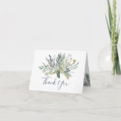 Woodland Foliage Vielen Dank Dankeskarte (Vorderseite)