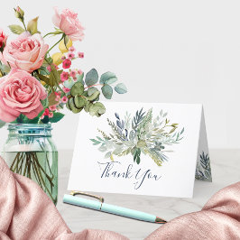 Woodland Foliage Vielen Dank Dankeskarte