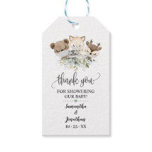 Woodland Forest Animal Baby Dusche Gefallen