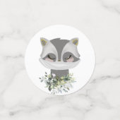 Woodland Forest Animal Baby Dusche Konfetti (Klein Vorderseite)