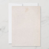 Woodland Forest Animals Baby Dusche Bingo Einladung (Rückseite)