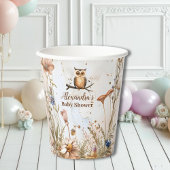 Woodland Forest Animals Kinderdusche Pappbecher