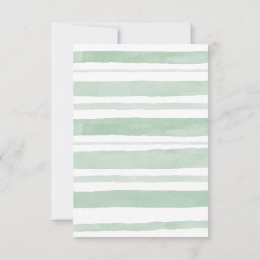 Woodland Forest Baby Dusche einladen Einladung (Rückseite)