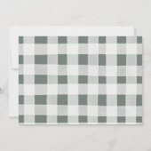 Woodland Forest Night Baby Dusche Einladung (Rückseite)