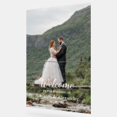 Woodland Forest Welcome Wedding  Acrylschild (Winkel)