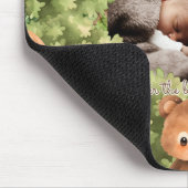 Woodland Foto Bester neuer Papa je Mousepad (Ecke)
