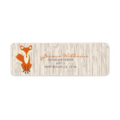 Woodland Fox Address Labels (Vorne)
