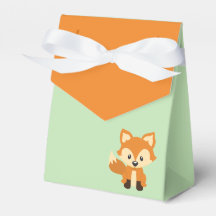 Woodland Fox Baby Dusche Leckerei Gefallen Boxen