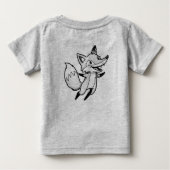 Woodland Fox Baby T - Shirt (Rückseite)