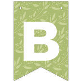 Woodland Fox Babydusche Jagdfahnen Wimpelkette (Dritte Fahne)