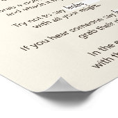 Woodland Fox Babydusche Sage nicht Baby Poster (Ecke)