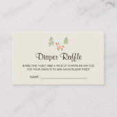 Woodland Fox Boy Babydusche Windelwanne Begleitkarte (Vorderseite)