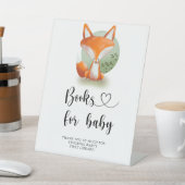 Woodland Fox - Bücher für Kinder Sockelschild (In SItu)