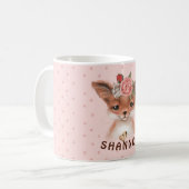 Woodland Fox Coffee Tasse (Vorderseite Links)