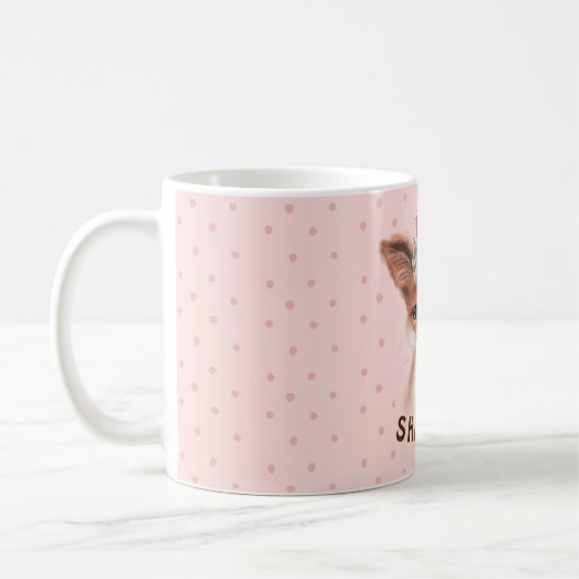 Woodland Fox Coffee Tasse (Links)
