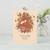 Woodland Fox Cub Danke (Stehend Vorderseite)