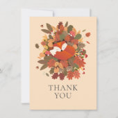 Woodland Fox Cub Danke (Vorderseite)