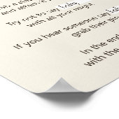 Woodland Fox Girl Babydusche Sage nicht Baby Poster (Ecke)