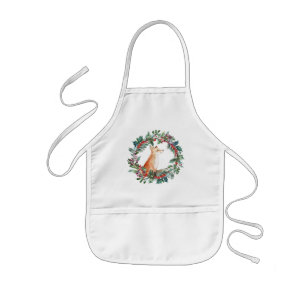 Woodland Fox Weihnachten Kinderschürze