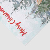 Woodland Fox Weihnachten Seidenpapier (Ausschnitt)