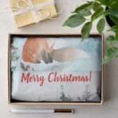 Woodland Fox Weihnachten Seidenpapier (Geschenk)