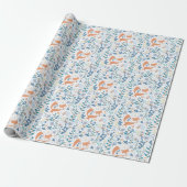 Woodland Fox Winter Geschenkpapier (Ungerollt)