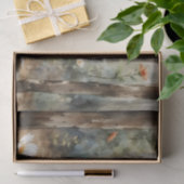 Woodland Fox with Botanical Details Seidenpapier (Geschenk)