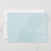 Woodland Friends Birth Announcement Boy Ankündigung (Rückseite)